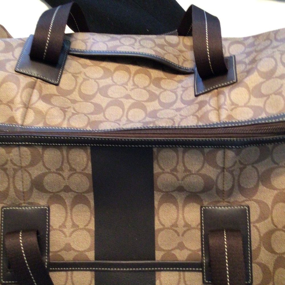Women’s Coach Brown and Black Large Duffle Bag - Picture 8 of 8